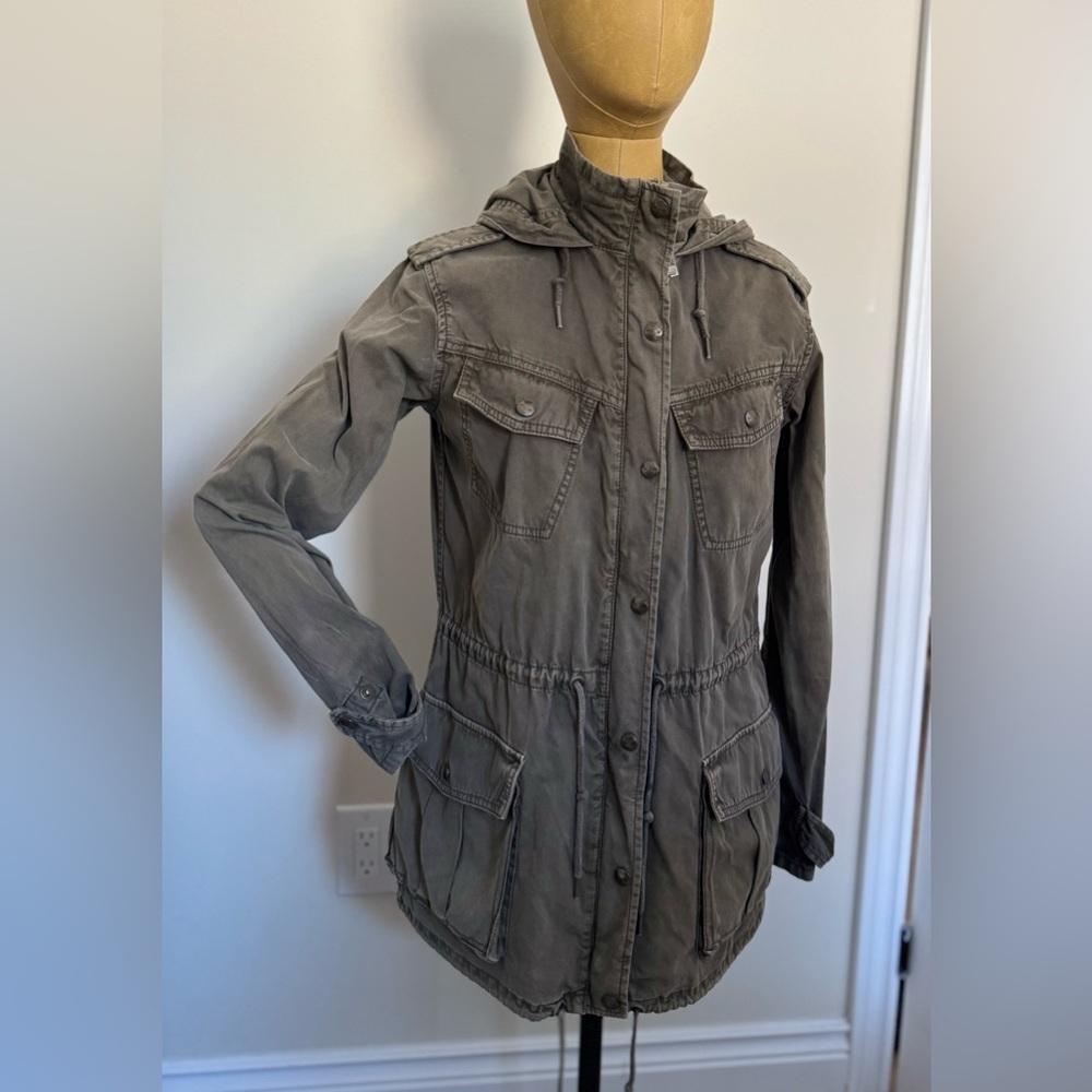ARITZIA TALULA Trooper Olive Green Utility Jacket (XS) - Picture 5 of 8